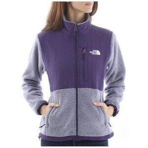 The North Face Denali vintage  full zip-up purple jacket